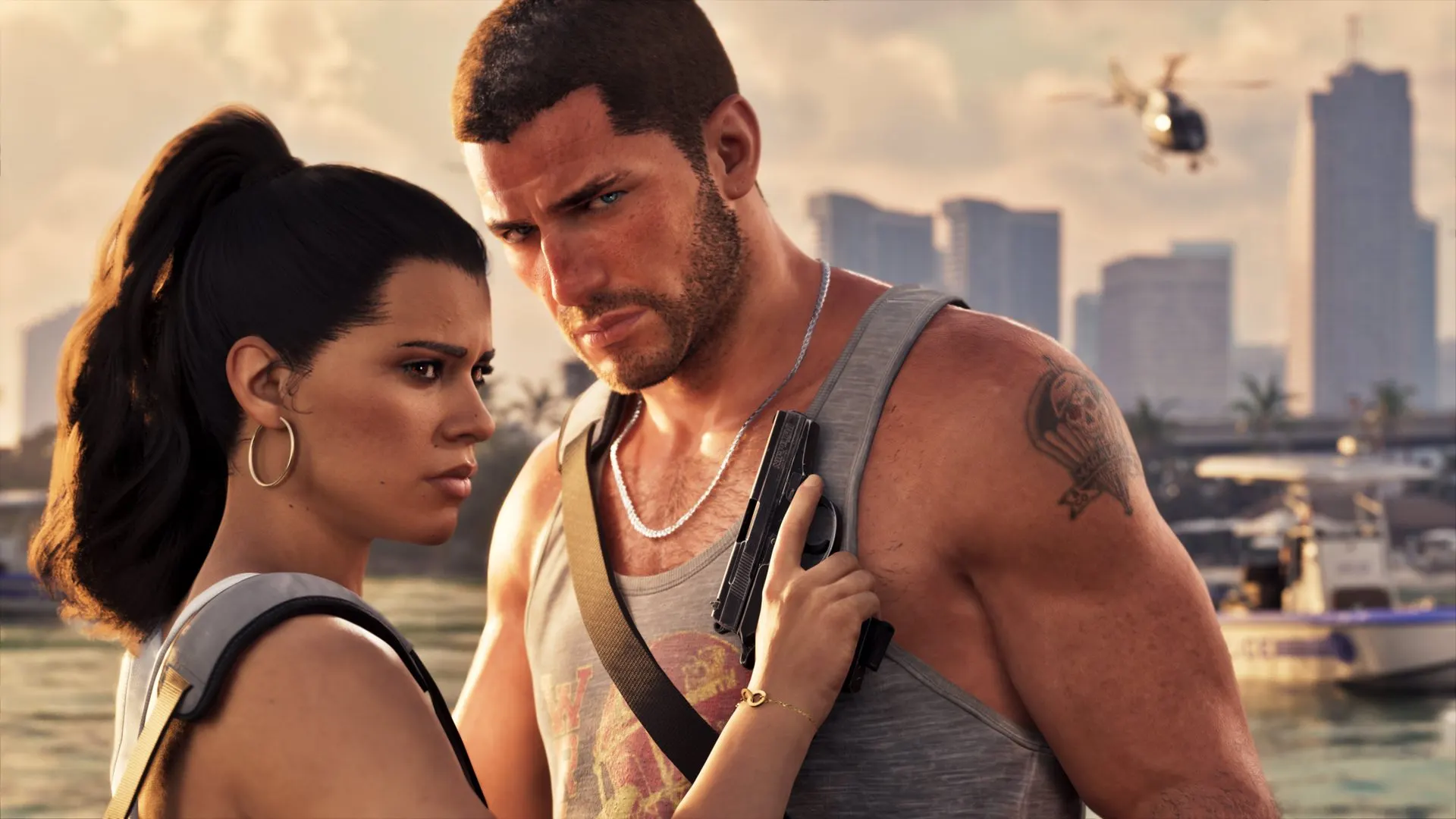Jason and Lucia, the two protagonists of GTA 6